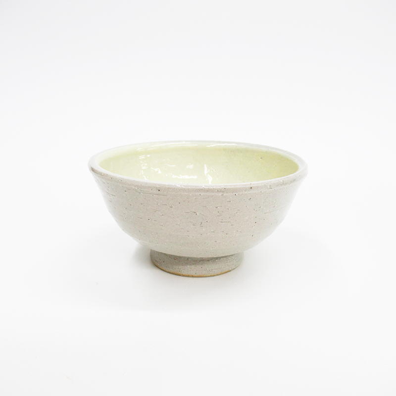 かもしか食器店　白土茶碗　小